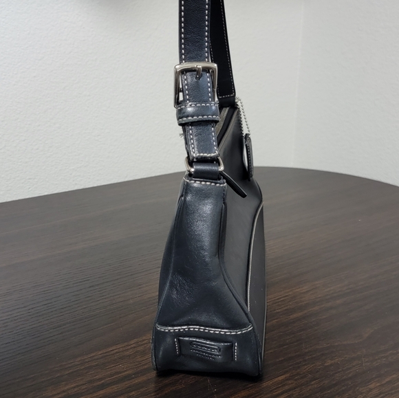 Coach Y2K Hampton Demi Prep Shoulder Bag Leather 7587 - Picture 4 of 9